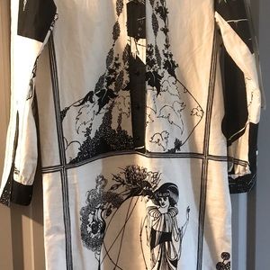 1970’s Aubrey Beardsley Vintage Dress